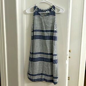 Old navy blue and white dress XS